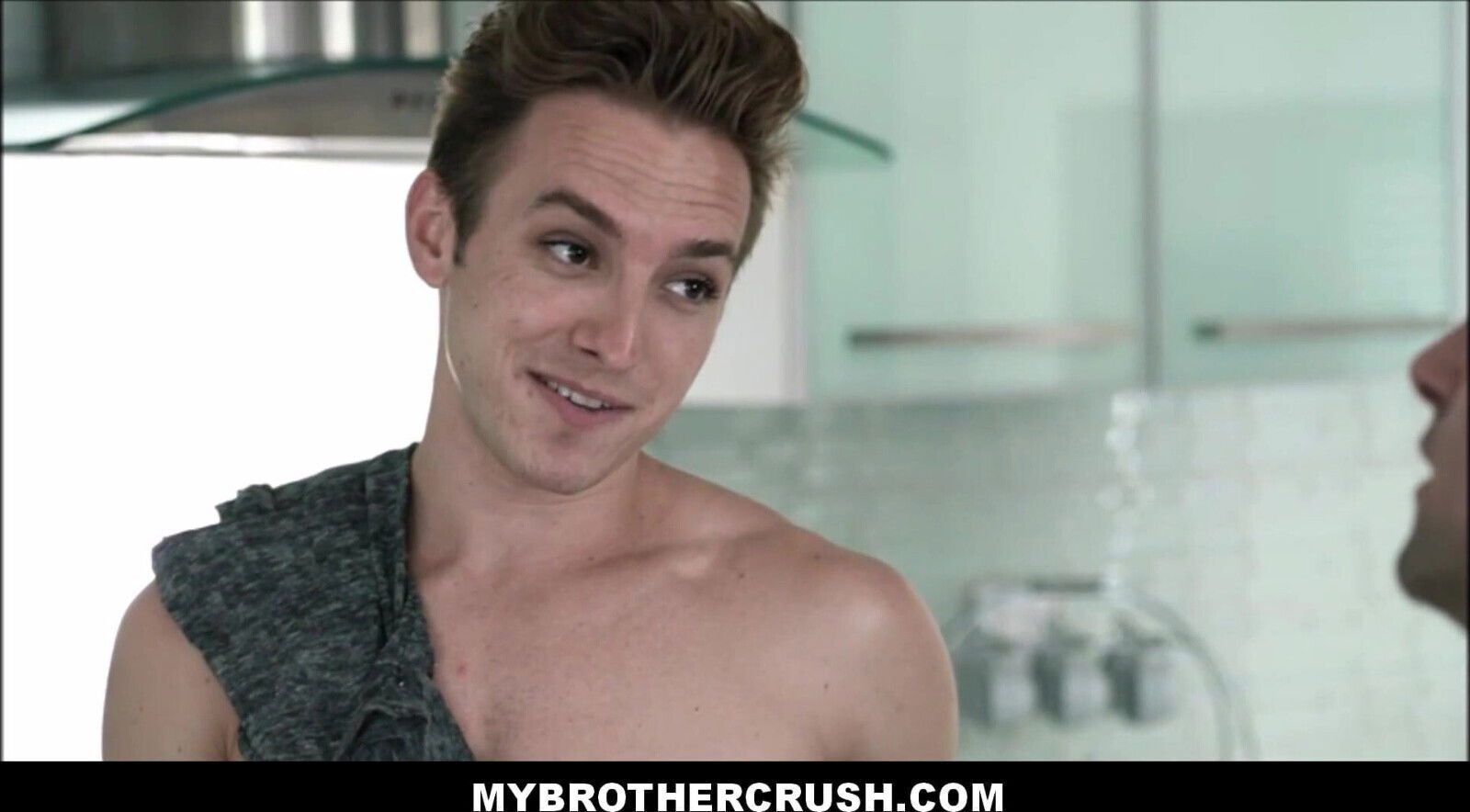 Young Ripped Body Twink Step Brother With Older Brother