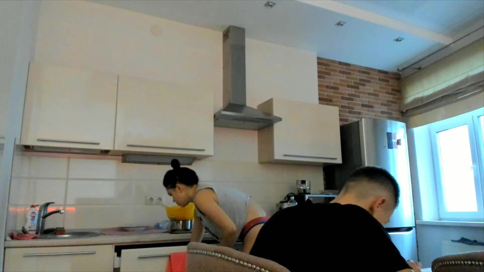 sexy thin white girl fuck with boyfriend