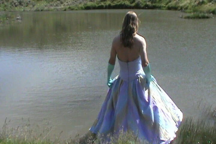 rainbow formal dress