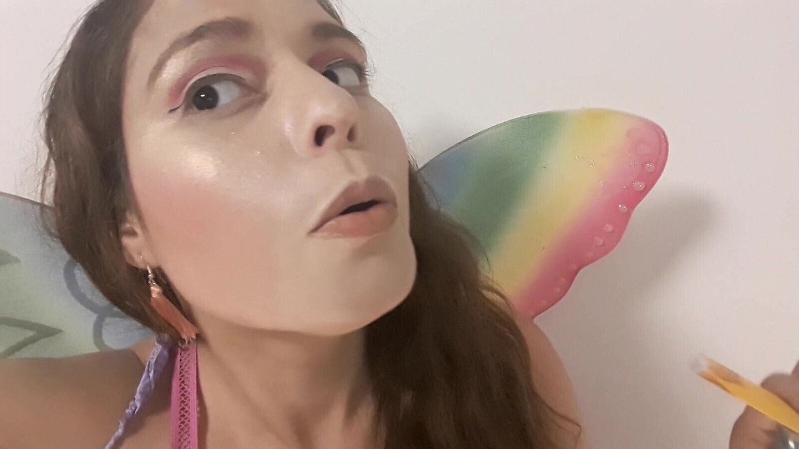 GINGER PARIS SEXY SMOKING FAIRY COSTUME DIRTY TALKING