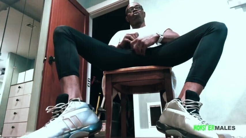 Sean Michaels Jerks Black Wearing Sneakers