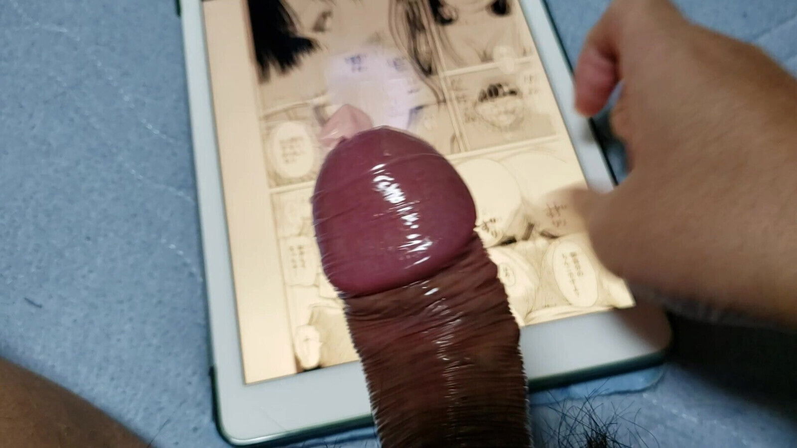 Masturbate with condom