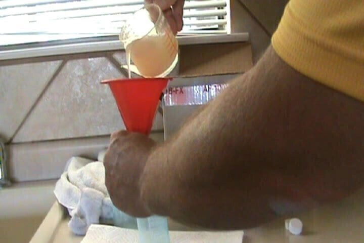 Stranger ships 69 loads of frozen cum to couple to play with