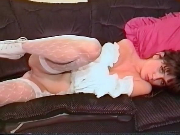 Teresa May having a good time