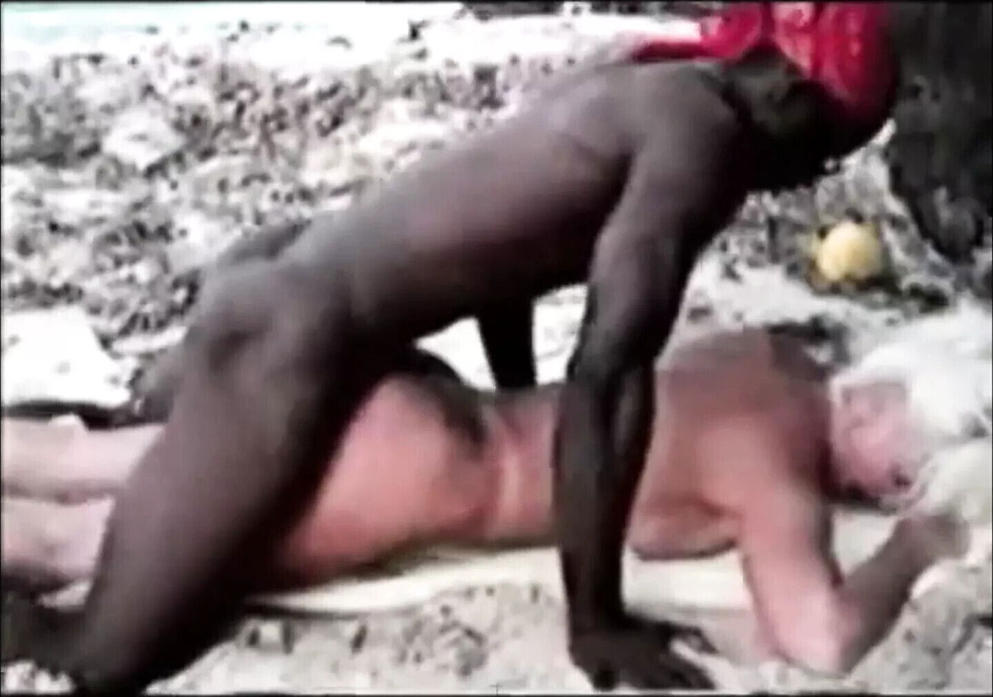 jamaica beach blonde tourist super fuck