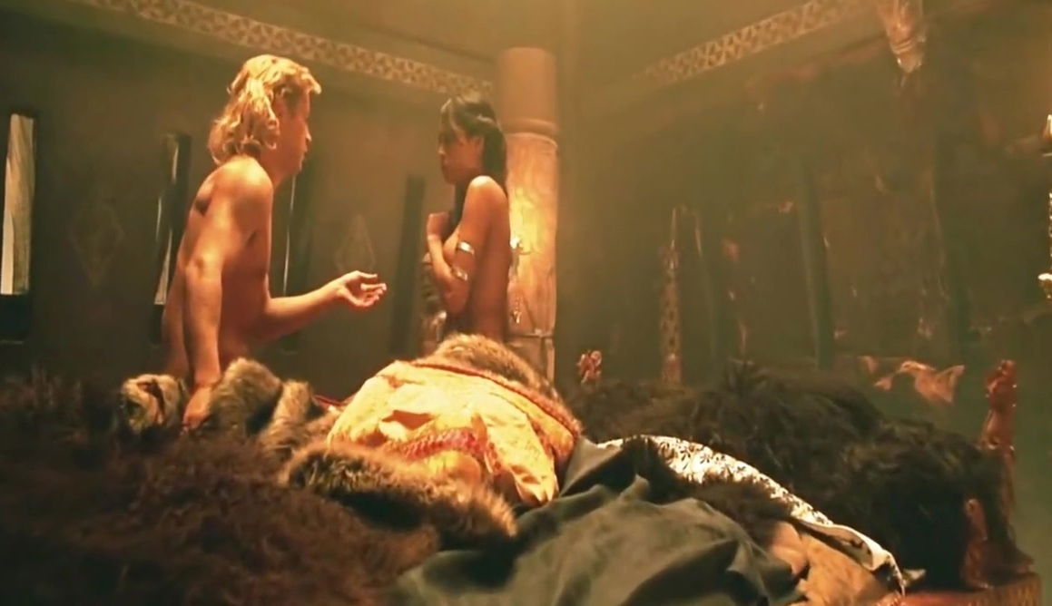 Rosario Dawson's Full Frontal Sex Scenes HD