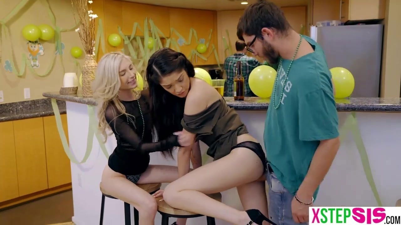 Both stepsisters boinked soiree their step stepbro