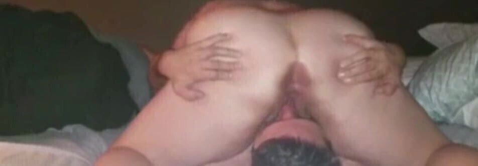 Rubbing my recently fucked pussy in husband's face 