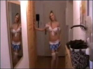 Hot German Blonde Schoolgirl Rollplay