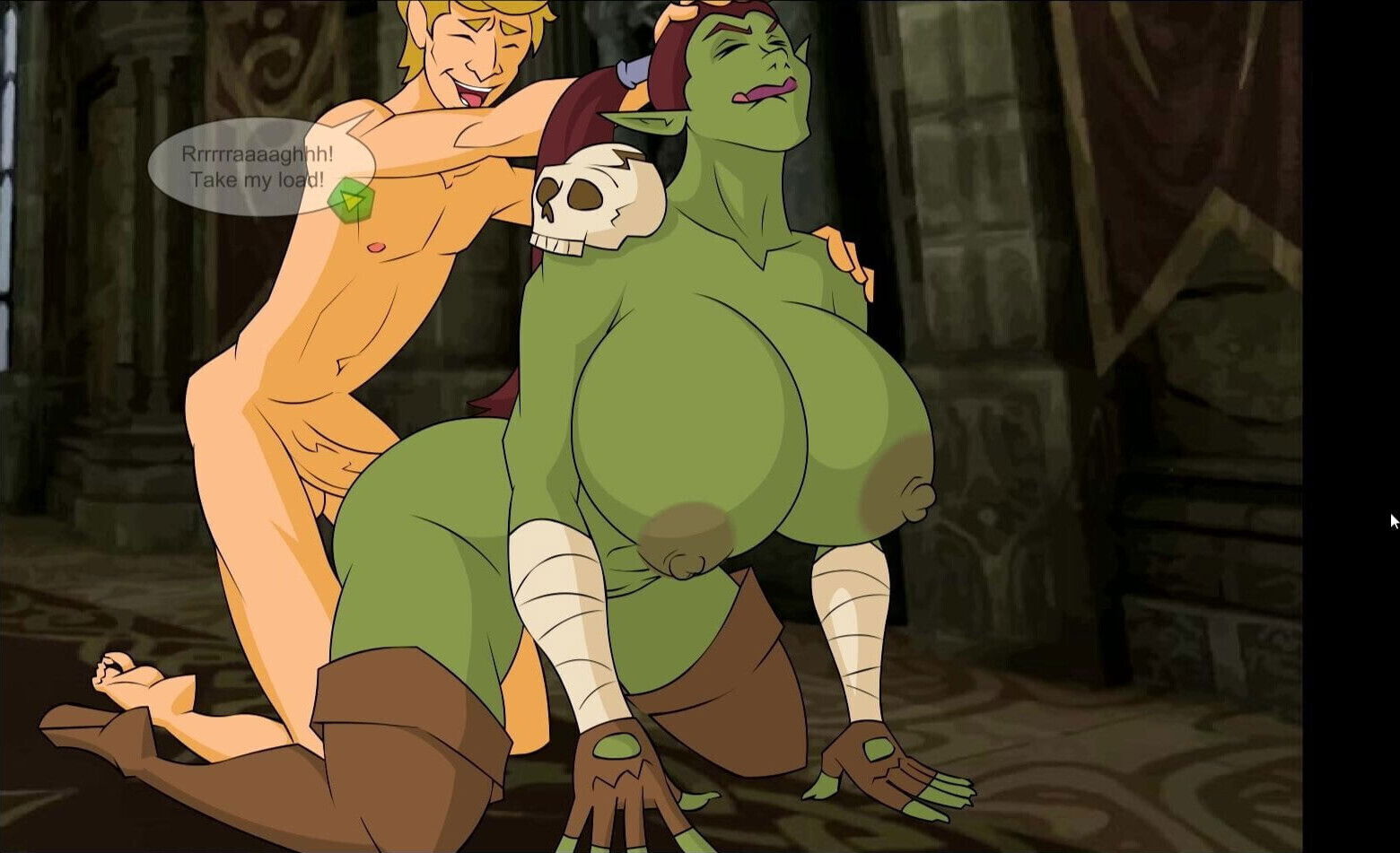 sexy Orc Griselda Doggystyle