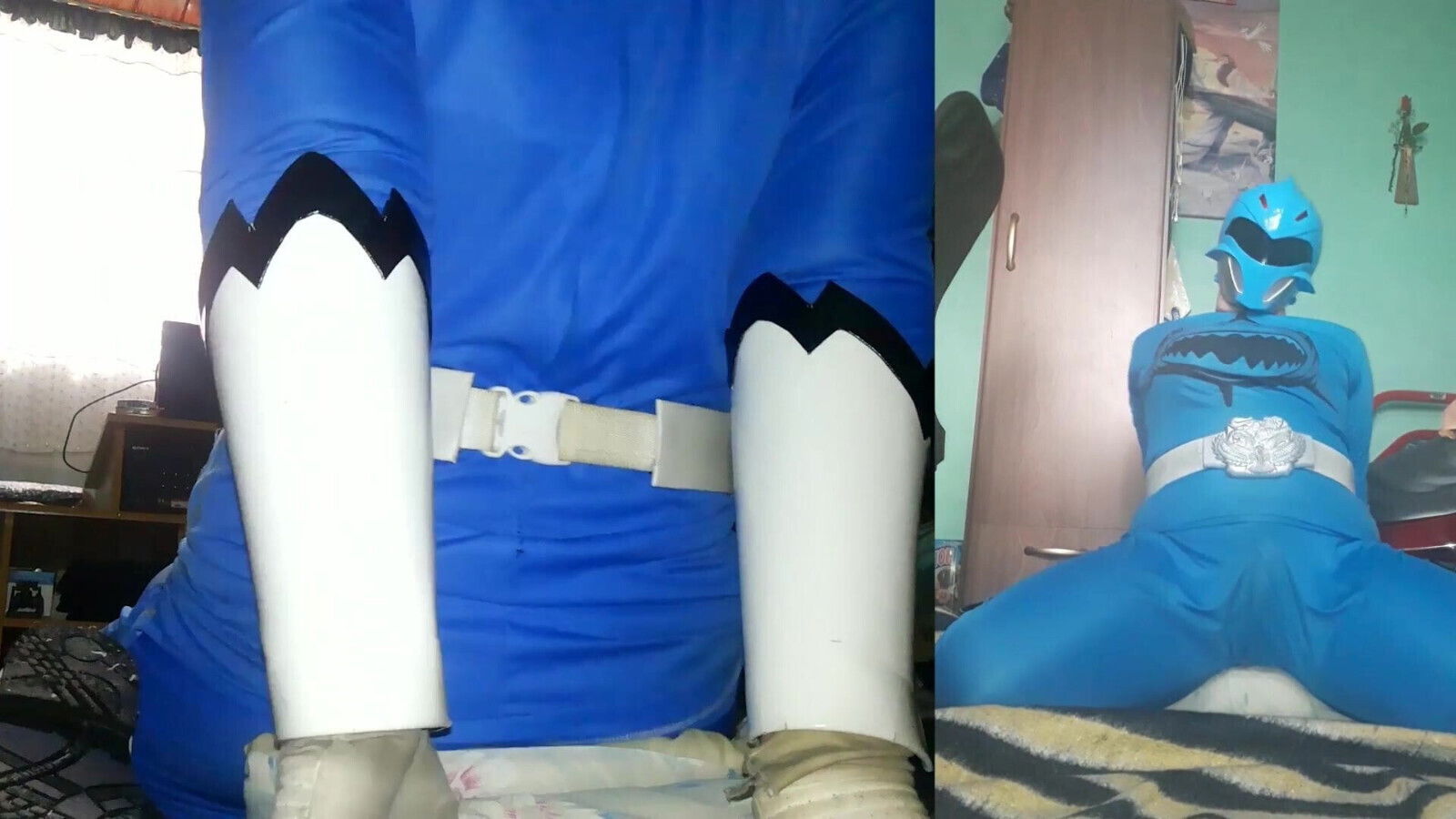 sissy sentai heroine searching for dicks