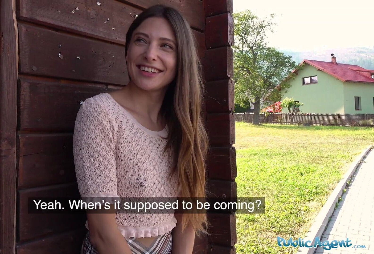 Public Agent Talia Mint in sexy public suck and fuck challen