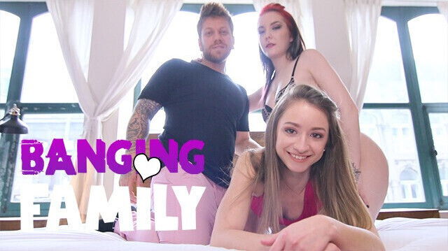 Banging Family & Step-Sister Fucked 3Some