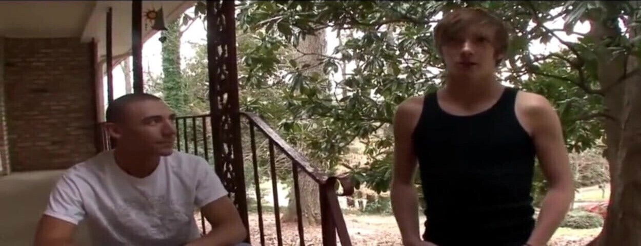 Twink Gets Gangbanged and Drenched in Cum