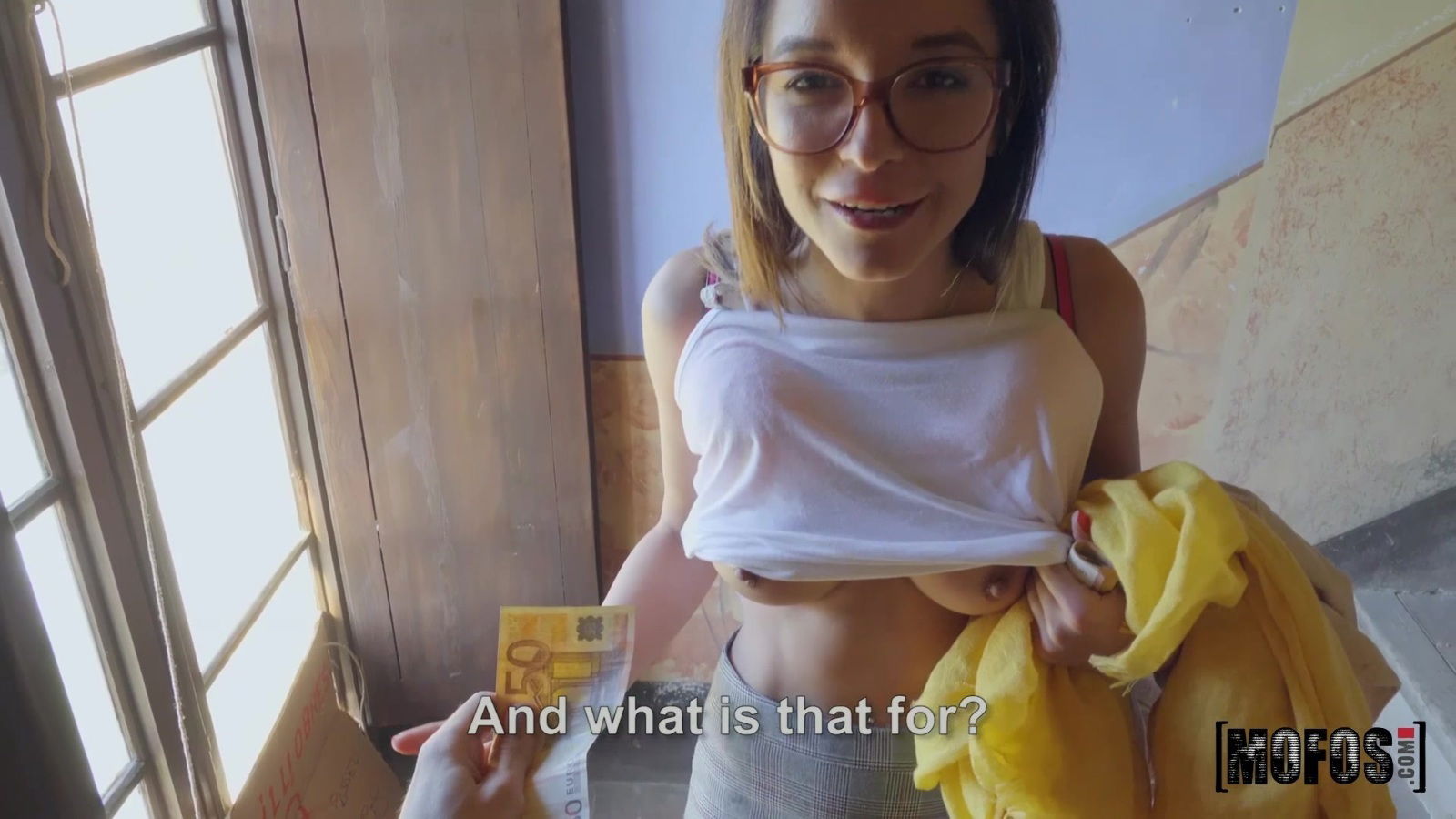 teen Francys Belle makes love with stranger money