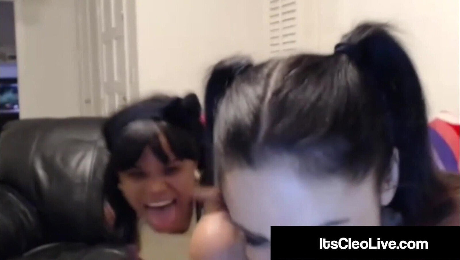 Dick Drilled Cleo Gets & With Black Girlfriend!