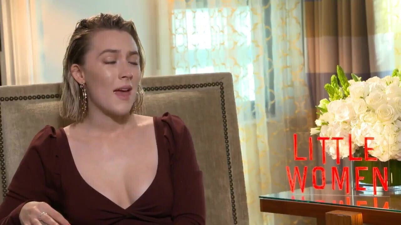 Saoirse Ronan interview ''Little Women'' press tour