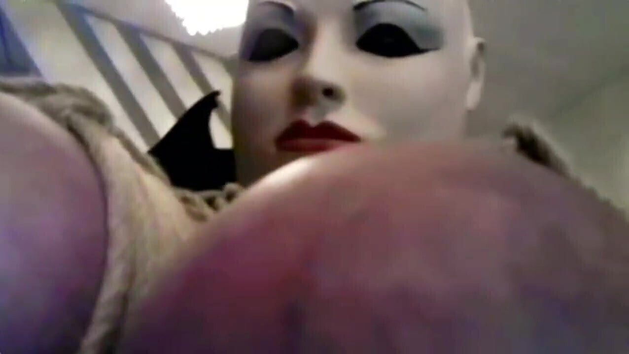 Breast bondage pvc Doll