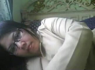 Indonesian MILF playing with nipples