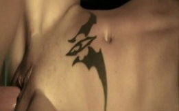 Best pornstar Aris Dark fabulous brunette, facial adult video