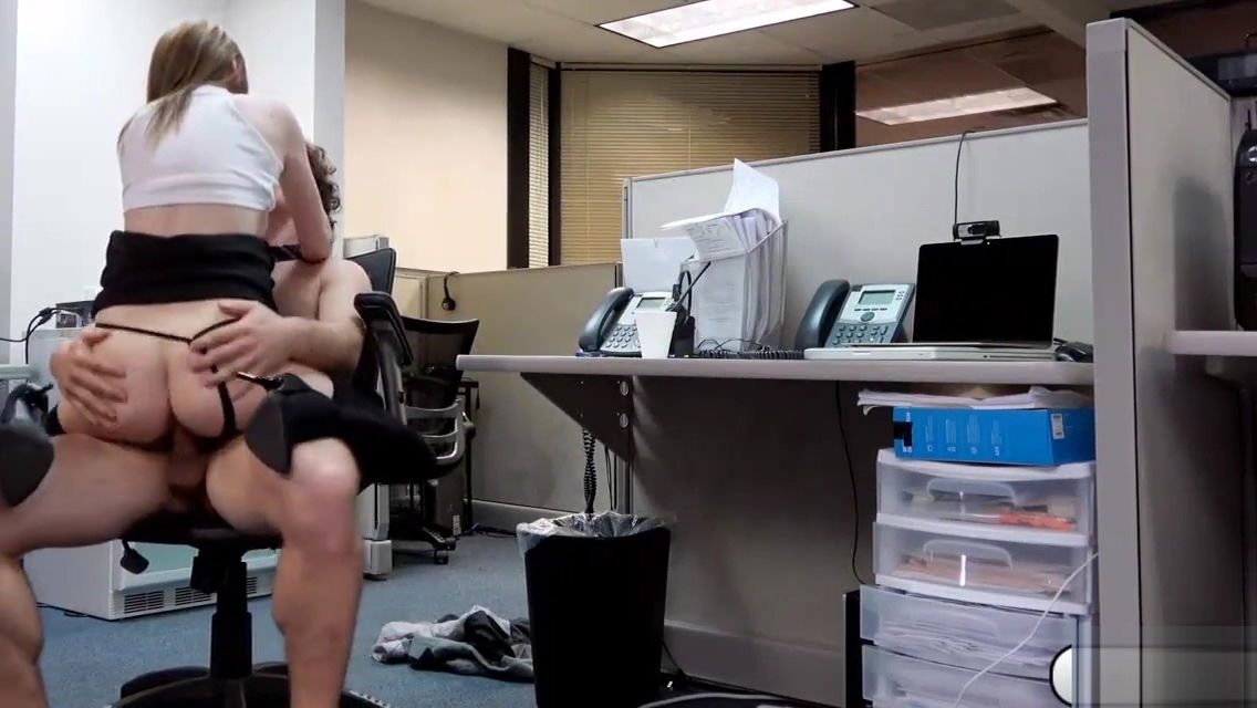 Sexy Ava Hardy fucking her office mate