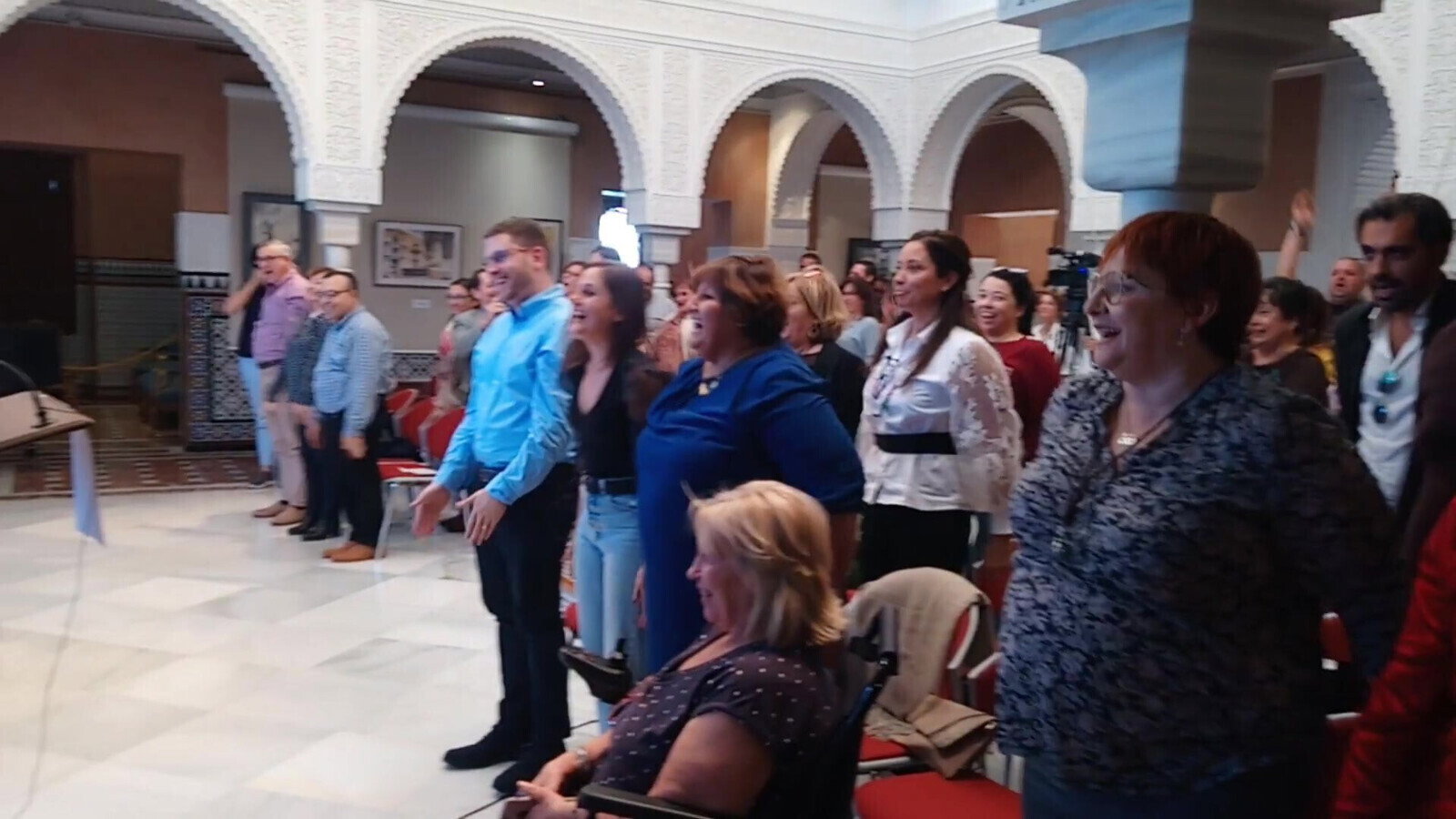 polio girlfriend meeting