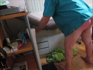 Nurse fucks doc's ass