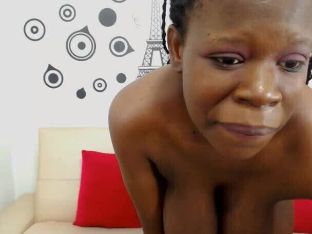 Nice ebony lactating