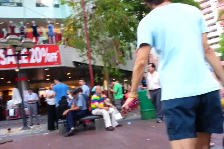 Mrs Singapore Super CANTIK Anutie blue Shirt & Gold Pants #2