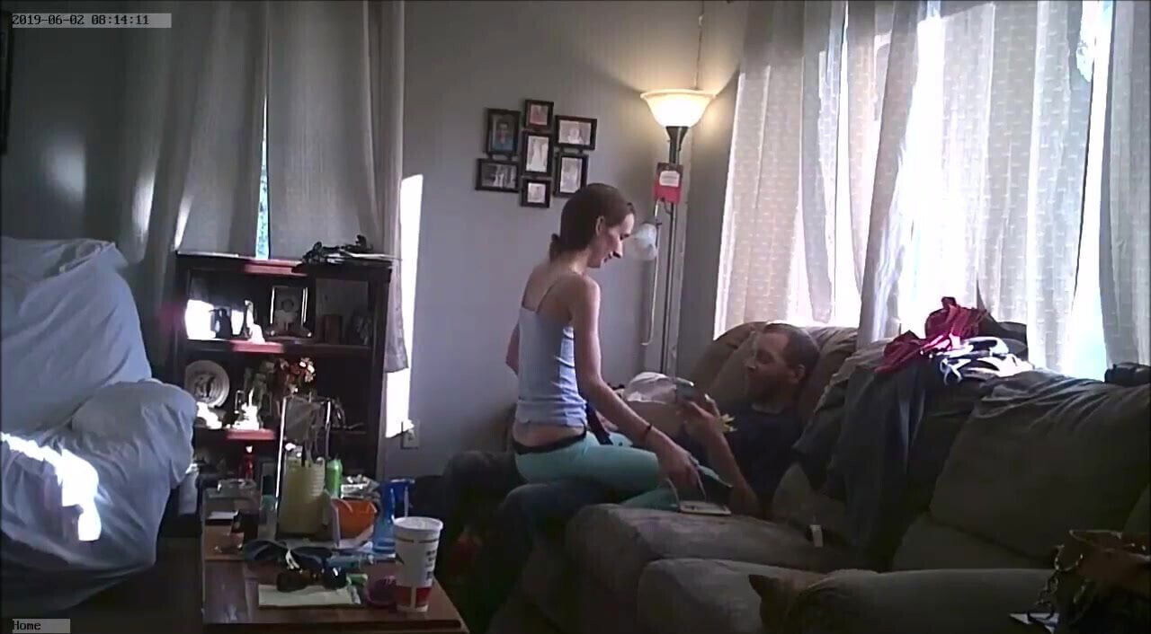 Skinny cheating wife homemade