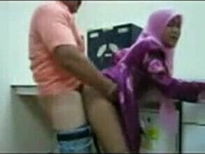 Quick sex an Xray room of a hospital 