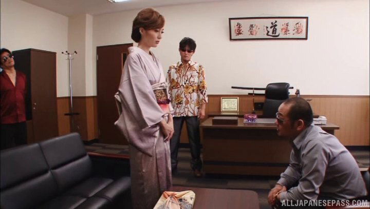 Husband is watching his wife Kaede Fuyutsuki fucking with another man