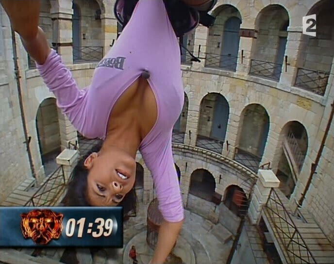 Reem - Fort Boyard (velo a l'envers)