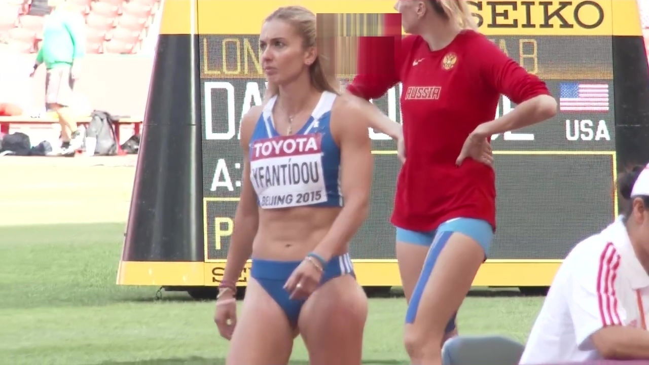 Pervy Cameraman 4: The Greek Heptathlete