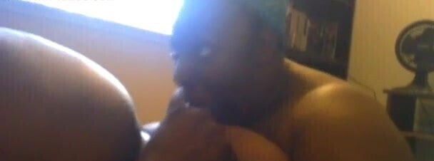 Big titty neighbor sucking my dick while bf at work