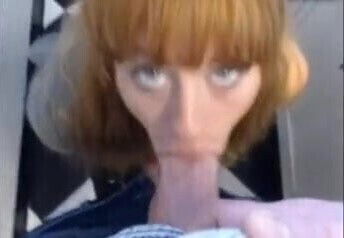 Gorgeous Cocksucking Redhead