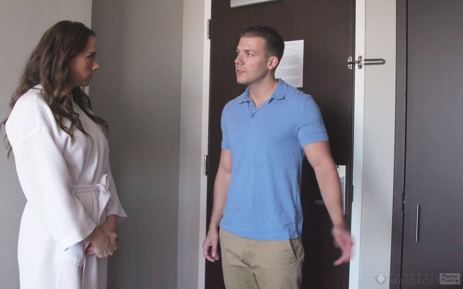 Attractive sexy busty Chanel Preston is banged hard by masseur