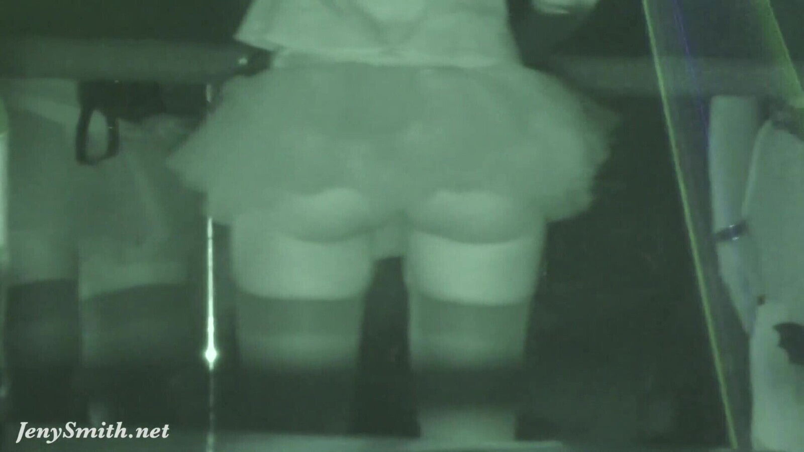 Crazy Halloween bottomless. Upskirt and real hidden cam in night club by Jeny Smith