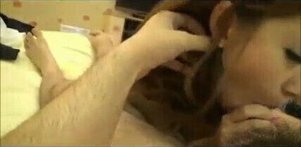 Petite Asian Babe Blows and Fucks