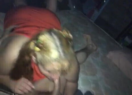 My girl knows how to take it all