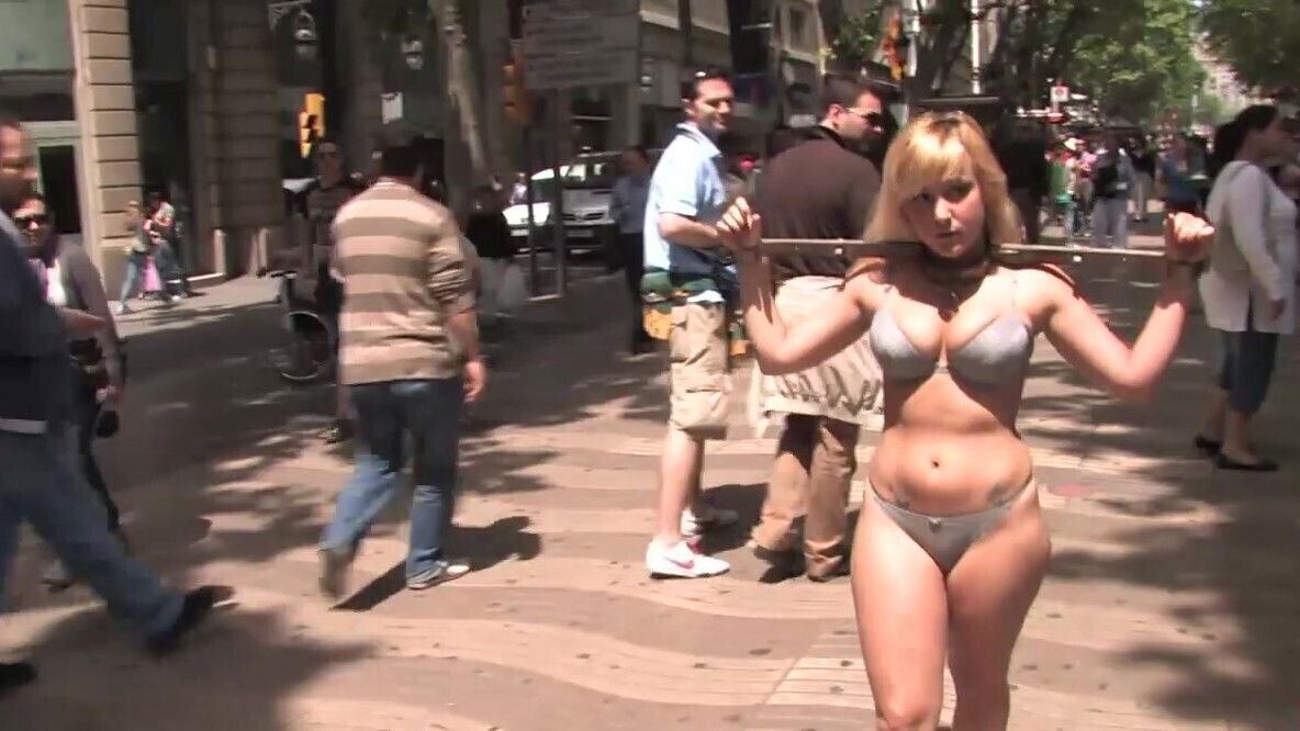 Public torture humiliation helpless slave Yillie Fresh