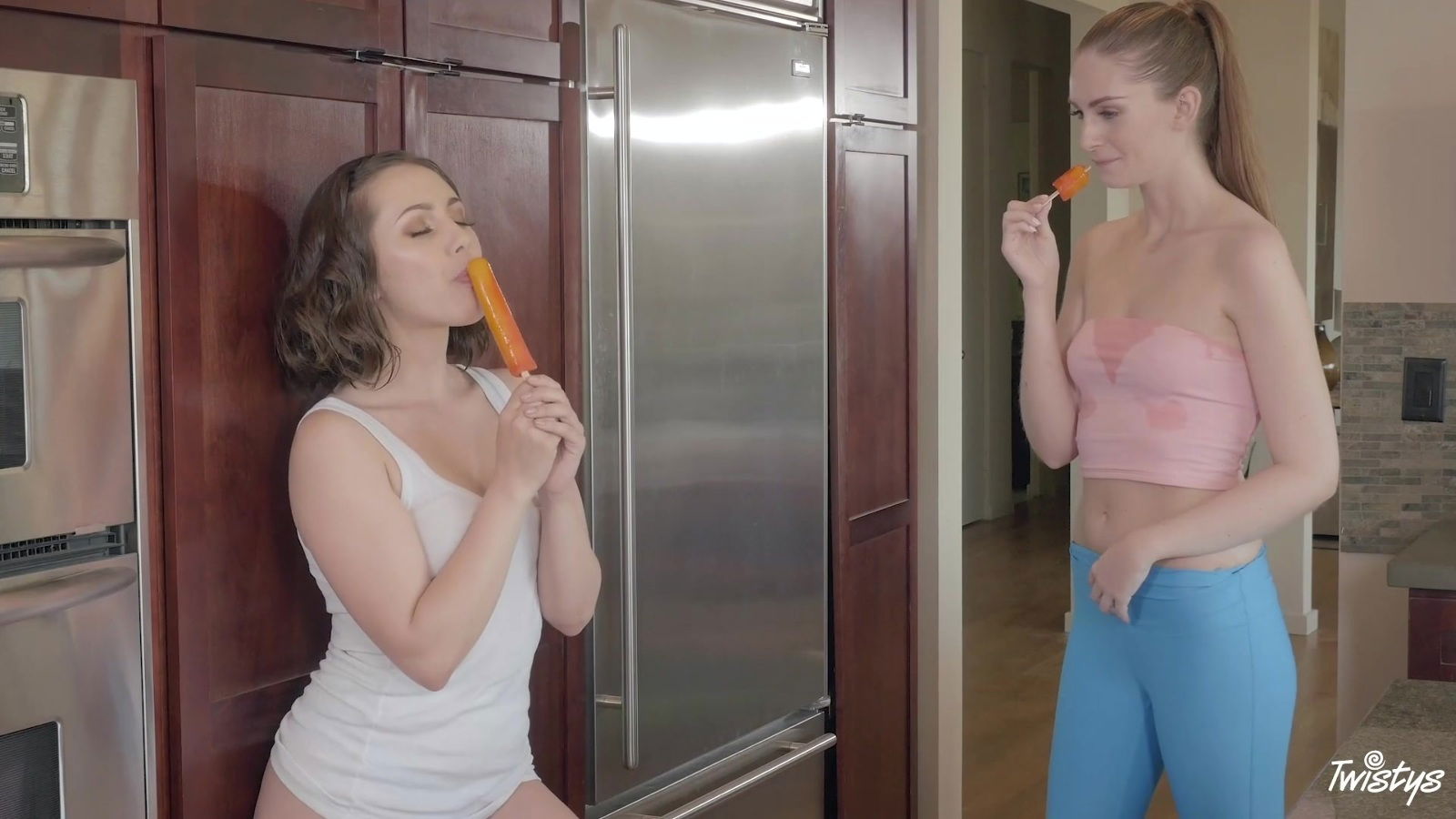 Babes Jenna Sativa Maya Kendrick love have table