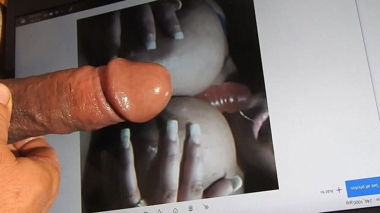 Cumming on DiscreetSweetness's Big Beautiful Tits