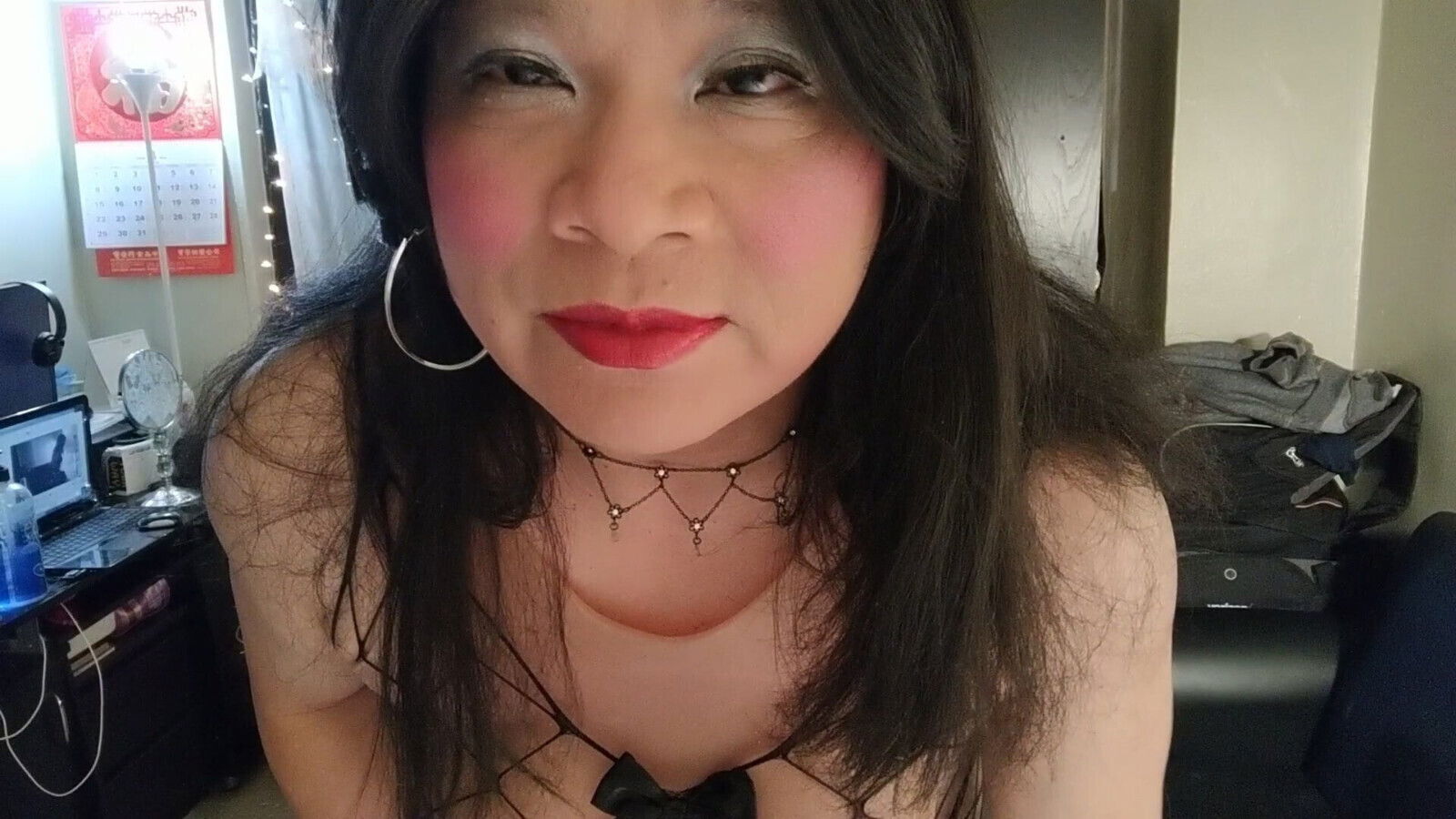 Black Fishnet Fantasies Bodystocking 5