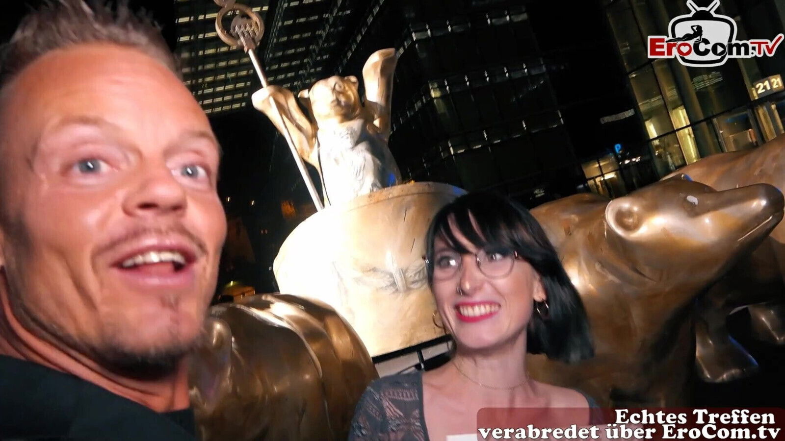 German Student teen public pick EroCom Date teen Casting