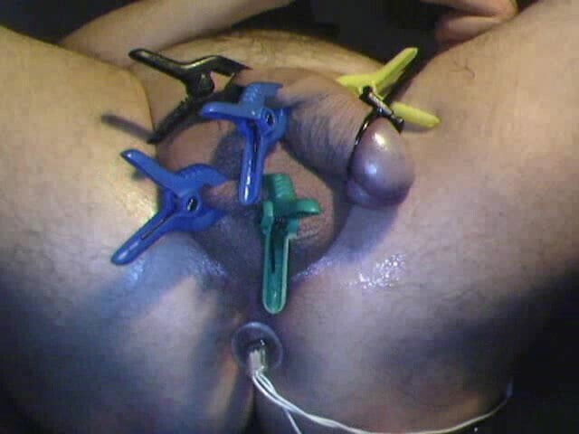 whipping clamped shocked balls