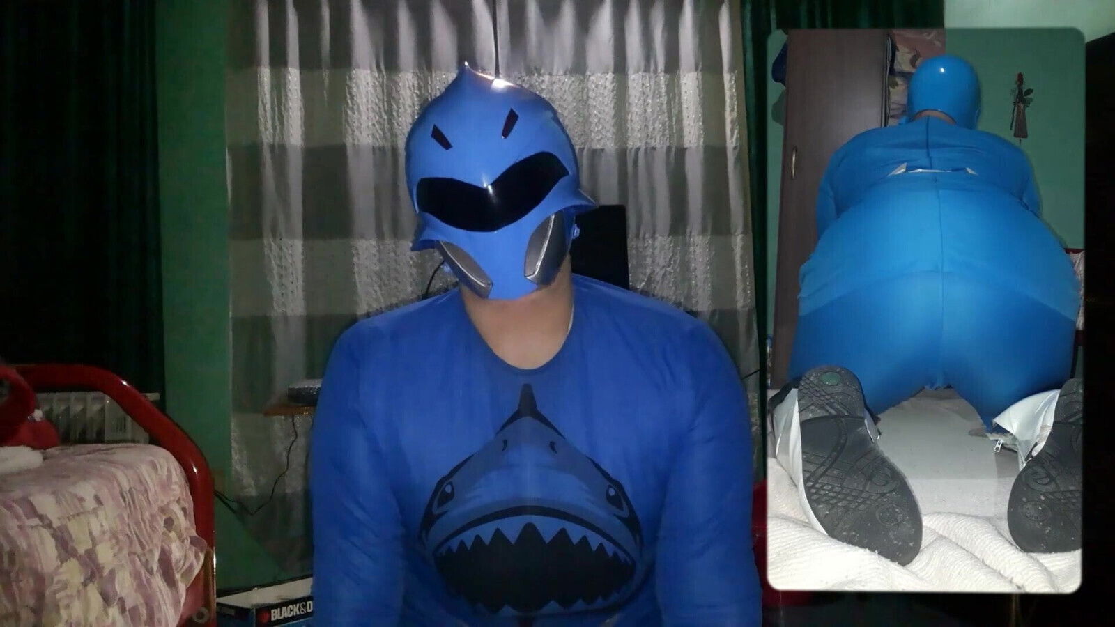 warming before fight monster!