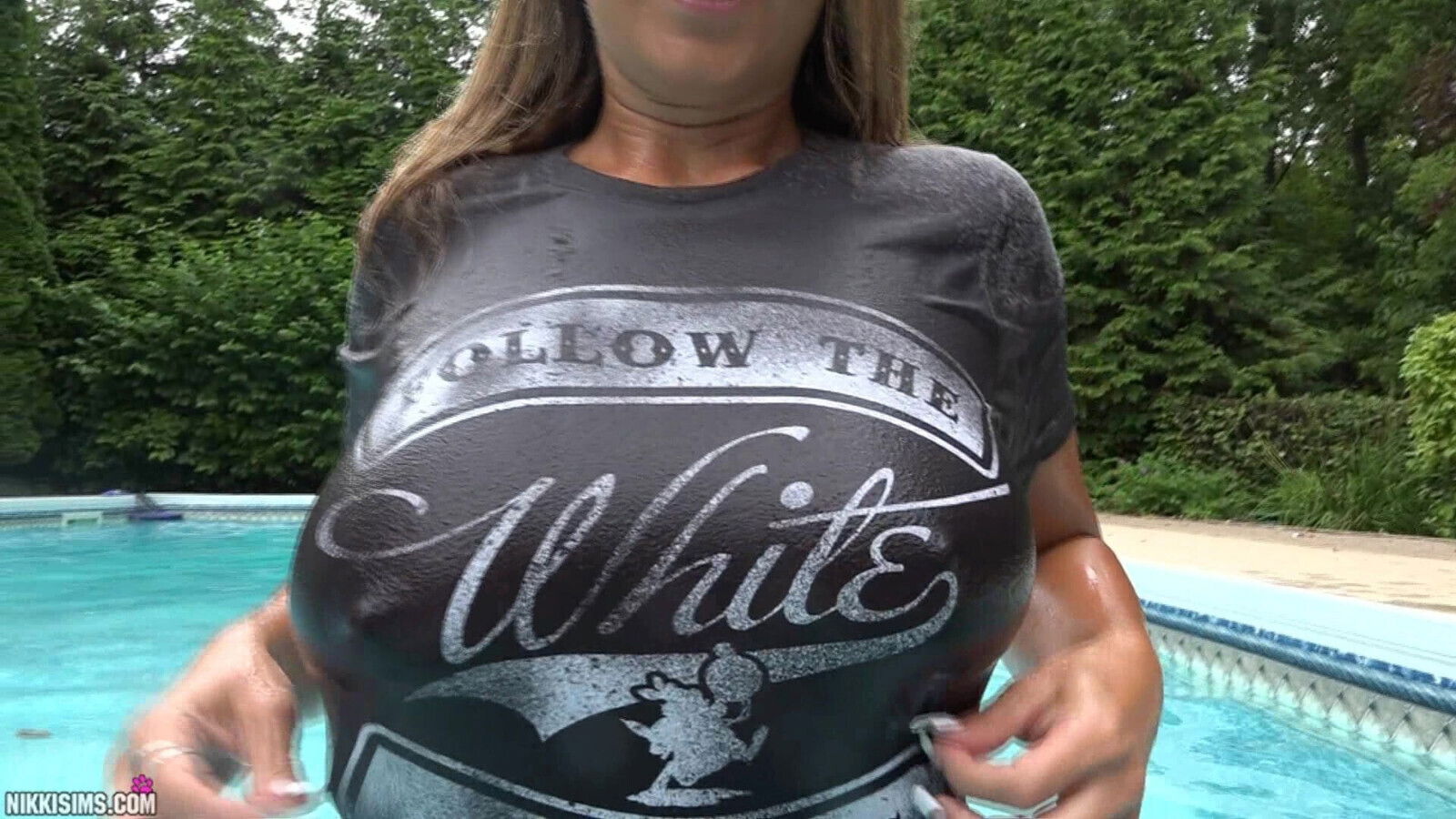 Nikki Sims Pool Cleaner Full Video Topless Big Tits