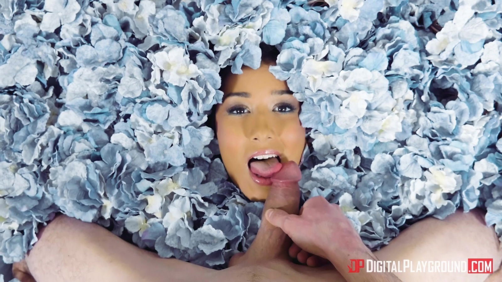 Sweet love making with brunette girlfriend Darcia