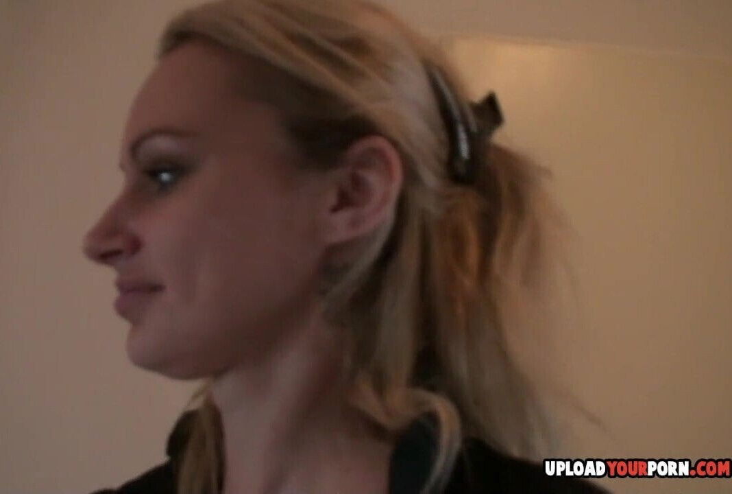 Roxy takes care of her mirror while naked 